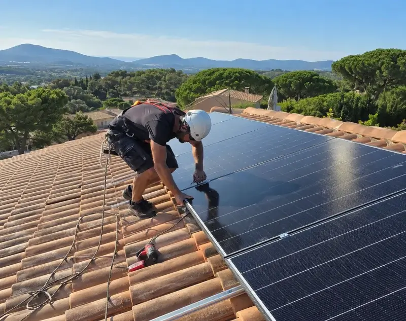 Installateur panneaux solaires Peyriac-de-Mer — pose photovoltaïque sur toiture
