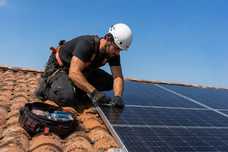 Maintenance et monitoring de panneaux solaires à Peyriac-de-Mer